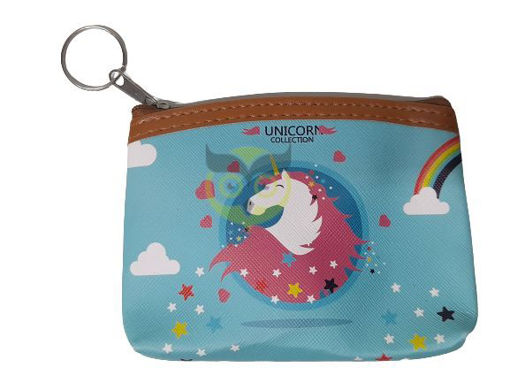 Picture of UNICORN SYNTHETIC WALLET TURQUOISE